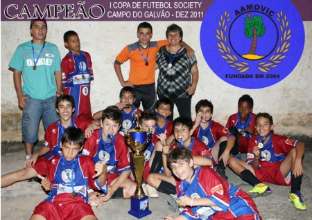AAMOVIC ESPORTE - Campeões com RAÇA e VONTADE. - REPORTE MIRIM VITOR RIBEIRO